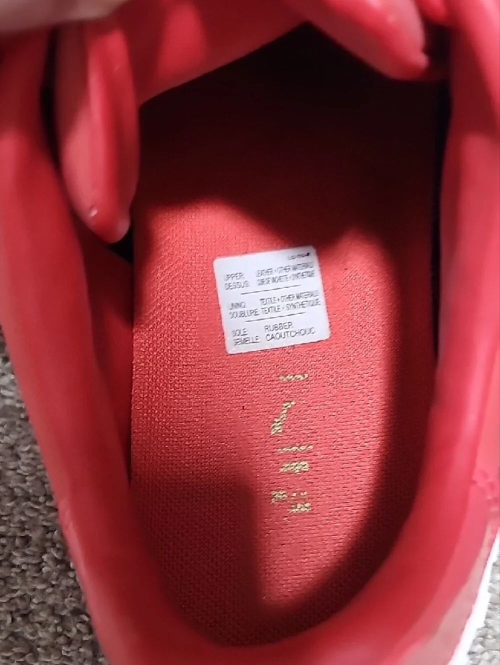 Puma Women’s Red Lace-Up Casual Sneakers